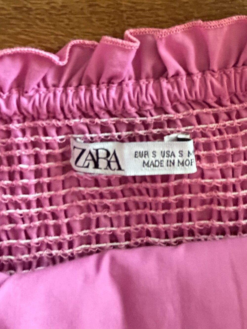 Zara Pink Belted Midi Dress - Picture 10 of 14